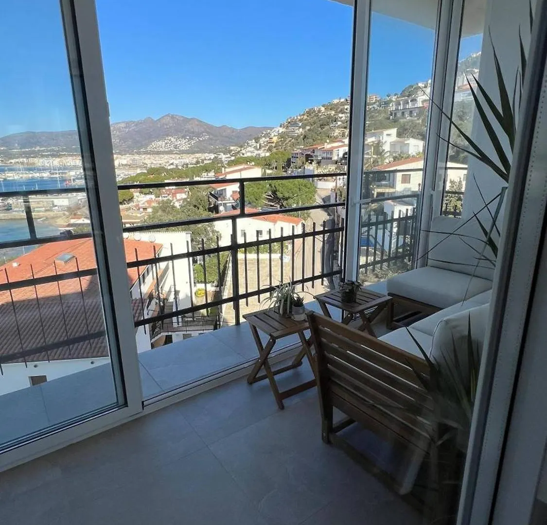 Precioso Apartamento Con Vistas Espectaculares De La Bahia Roses Av-48 Appartamento